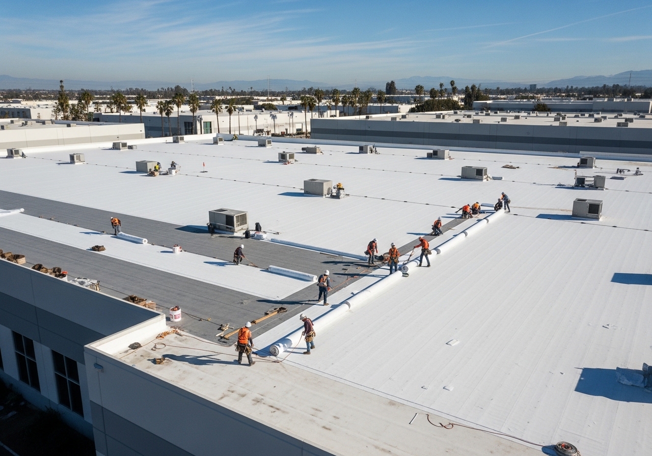 Commercial roofing