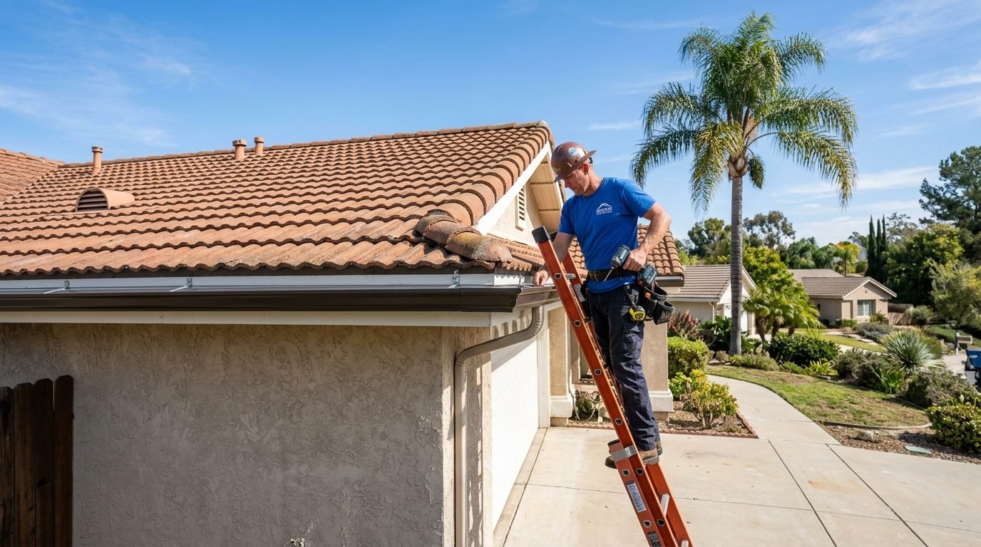 Seamless Gutters by San Gabriel Valley Roofing