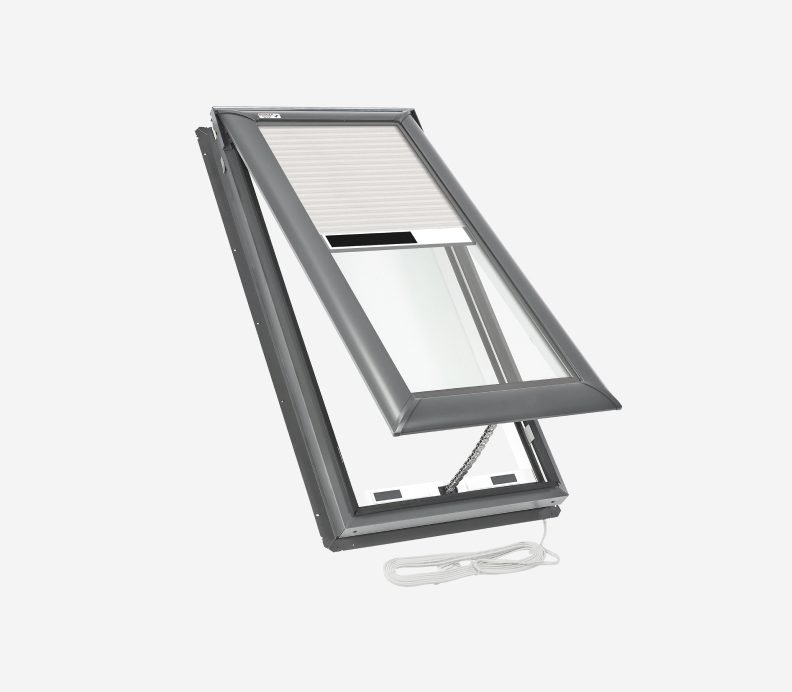 Electric fresh air skylight